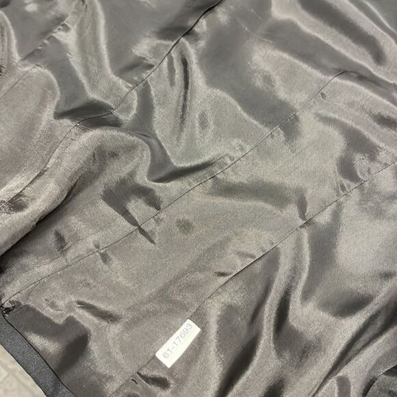 Ann Taylor Linen Blend Short Sleeve Button Front V-Neck Lined Blazer- 8P - Picture 11 of 15